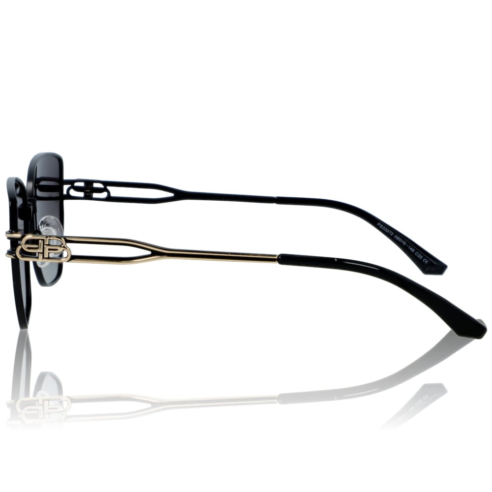 DELUXE damskie okulary przeciwsłoneczne z polaryzacją glamour metalowe