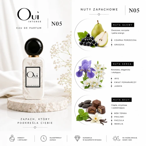Oui Intense N05 woda perfumowana 50ML inspirowane zapachem Lancome La Vie Est Belle